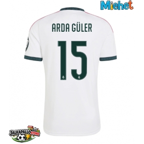 Real Madrid Arda Guler #15 Kotipaita 2026-27 Lyhythihainen